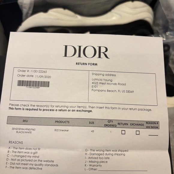 Dior Dior KickZ Designer - Picture 3 of 15